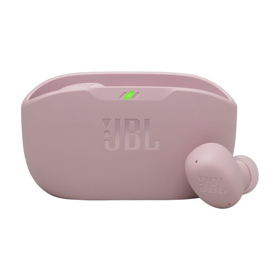 JBL Wave Buds 2 - Pink - True Wireless Noise Cancelling Earbuds - Hero JBL Wave Buds 2 - Pink - True Wireless Noise Cancelling Earbuds - Hero